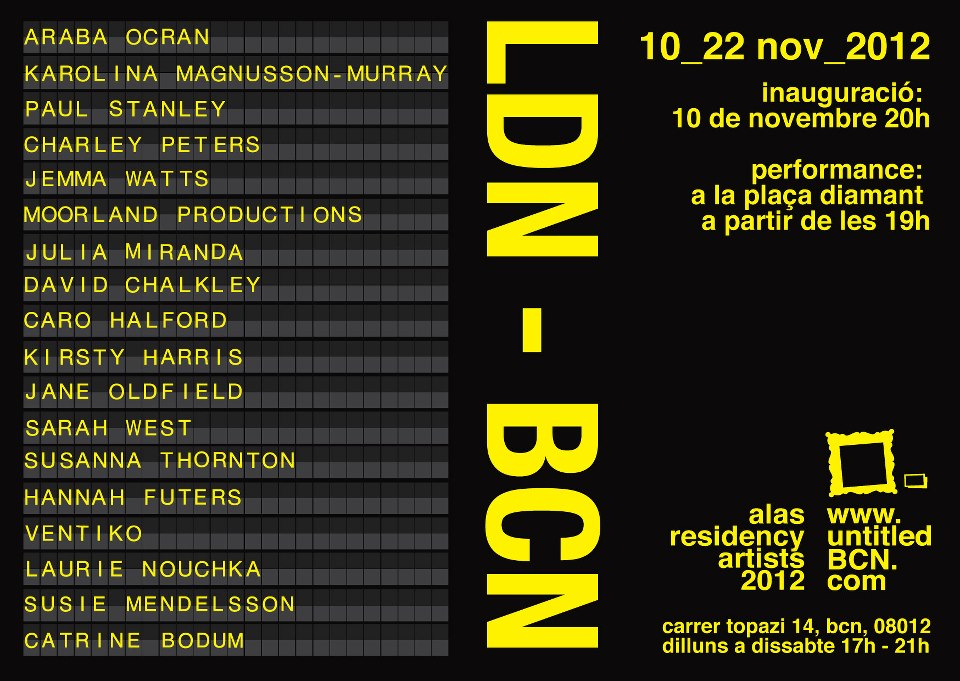 ve, ldn-bcn exhibition, art, artist