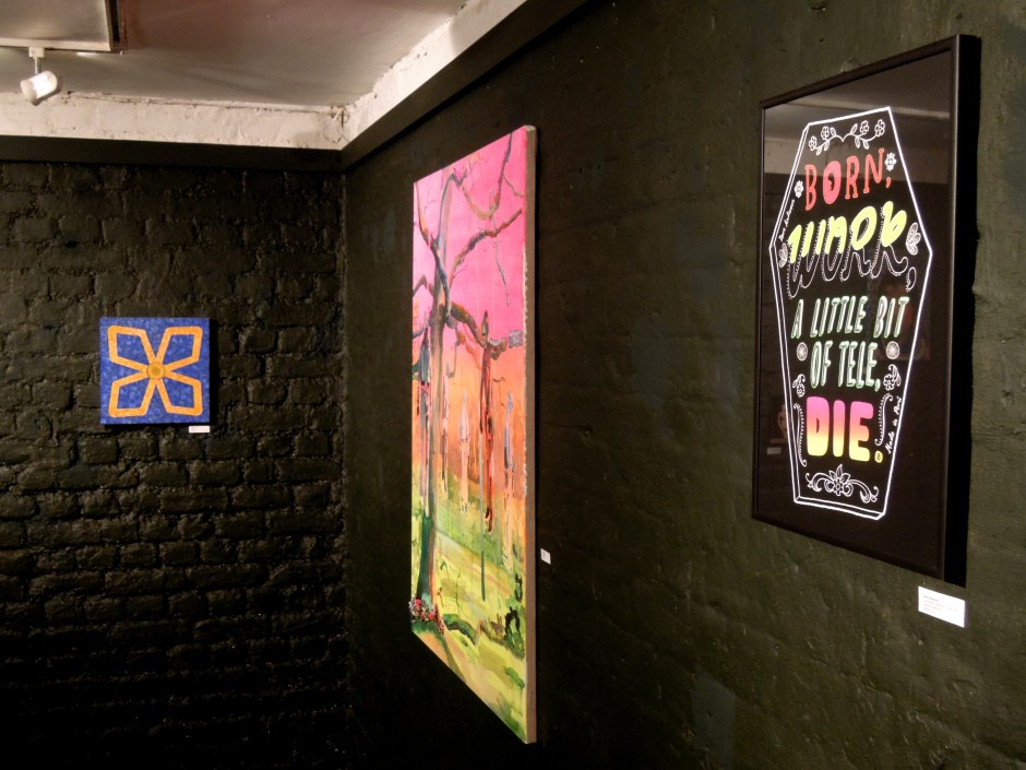 La Petite Muerte, Drawers Gallery, exhibition, london, day of the dead, xvi artist collective