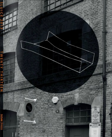 SLUICE CATALOGUE COVER, xvi collective, 2013, art, artists, london
