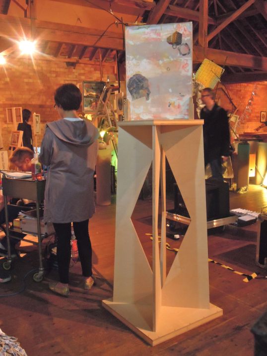 sarah west, xvi collective, sluice art fair 2013, london, art, artist