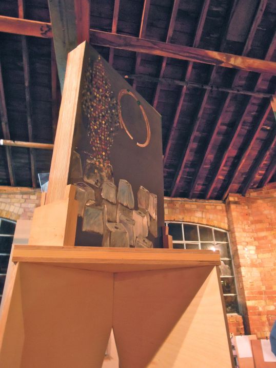 sarah west, xvi collective, sluice art fair 2013, london, art, artist