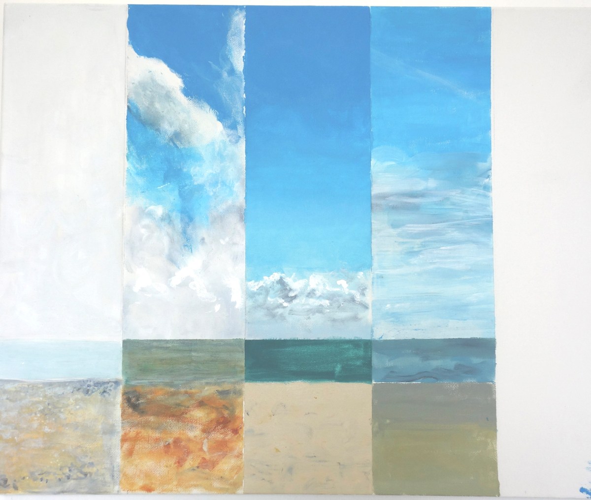 Jane Oldfield, Skies from Aldeburgh Lookout.